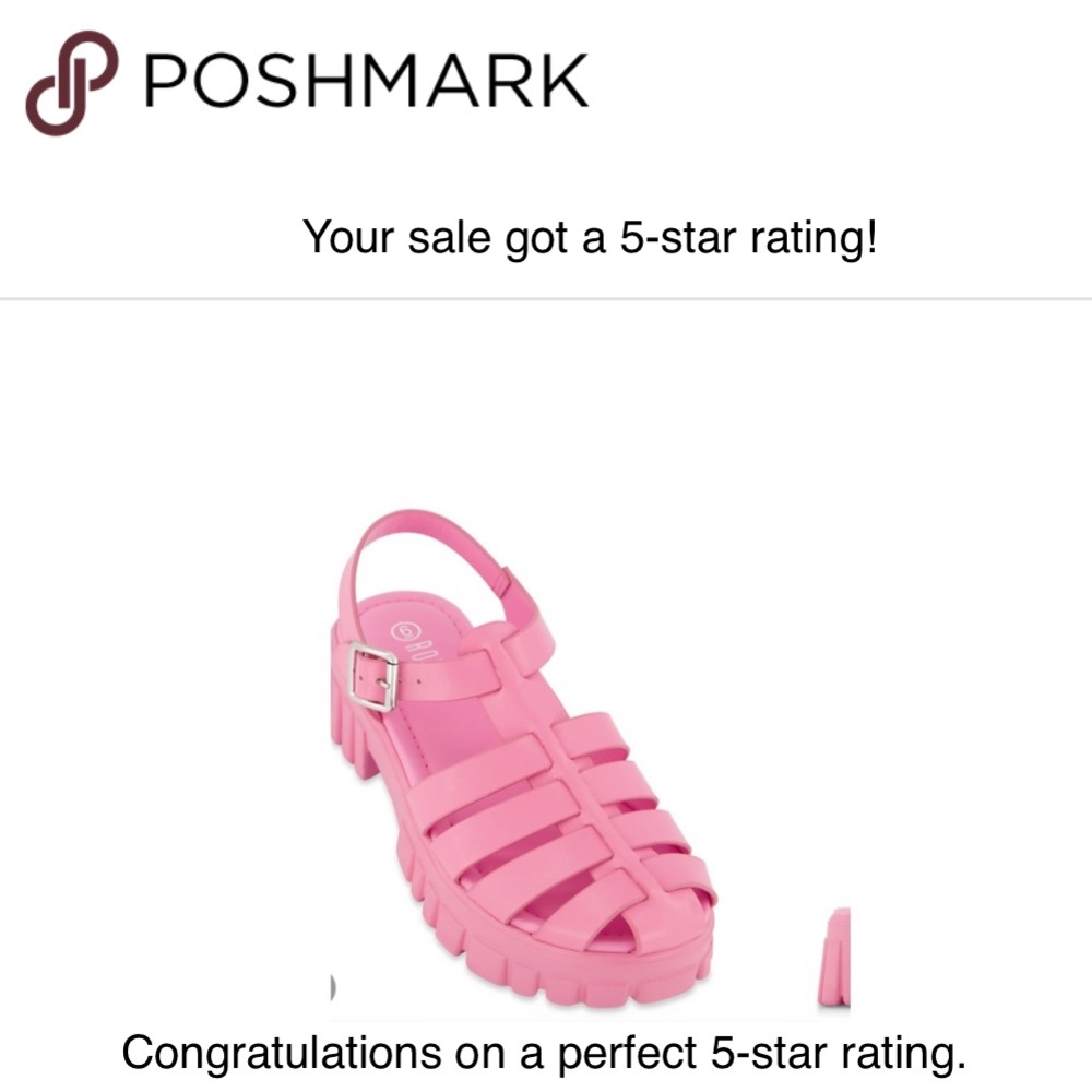 New Glam Pink Sandal - Picture 4 of 6